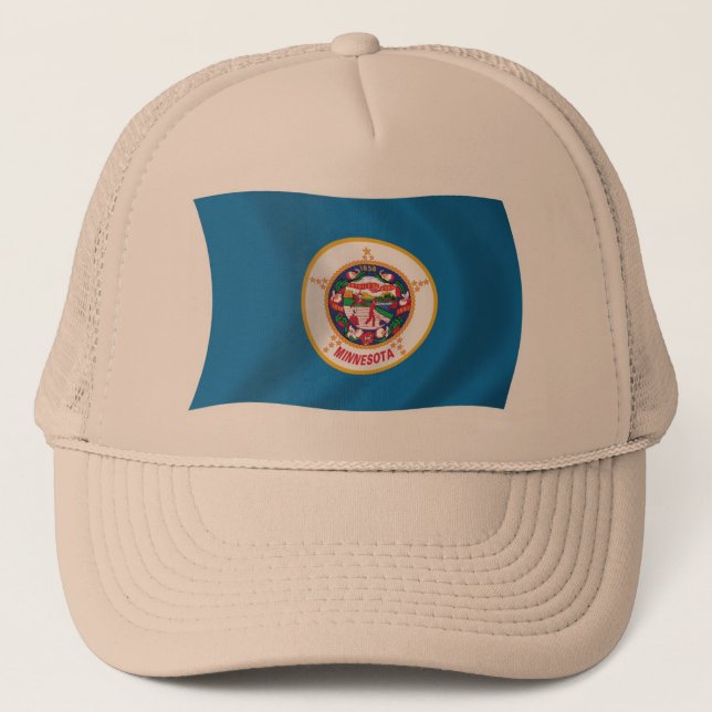 Boné da Bandeira de Minnesota (Frente)