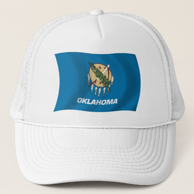 Boné da Bandeira de Oklahoma (Frente)