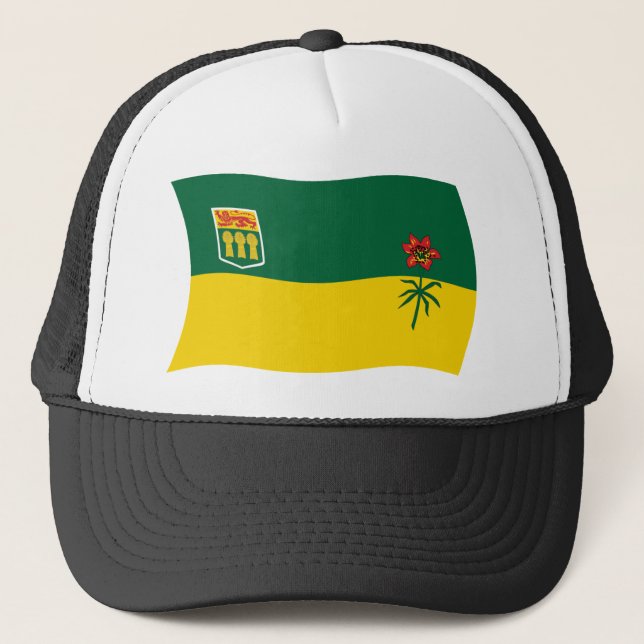 Boné da Bandeira de Saskatchewan (Frente)