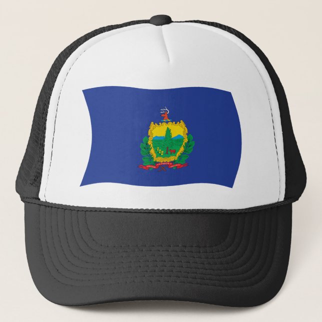 Boné da Bandeira de Vermont (Frente)