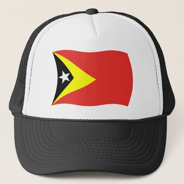 Boné da Bandeira do Timor-Leste (Frente)