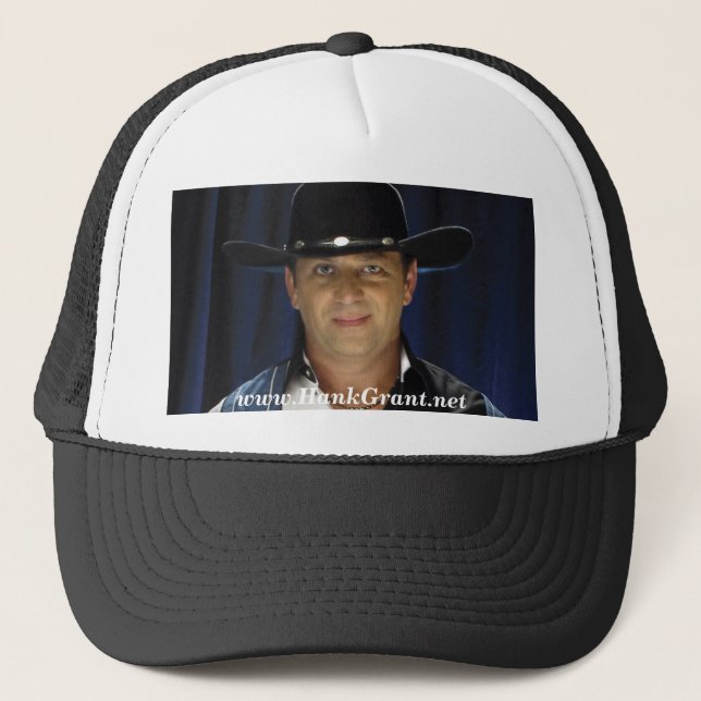 Boné da bola de Hank Grant da cor com a foto (Frente)