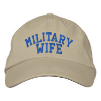 Boné da Esposa Militar por SRF