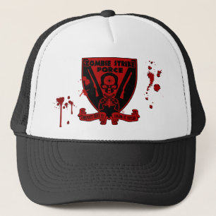 Boné da força de greve do zombi
