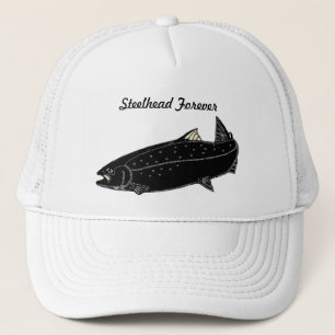 Boné da pesca da conservação da truta prateada