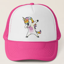 Dabbing Unicorn Funny Cute Rainbow Rosa