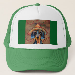 Boné Dachshund Cinco de Mayo