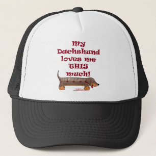 Boné Dachshund Love Meter