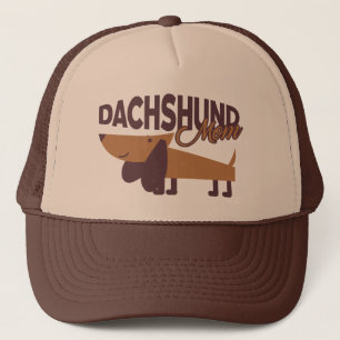 Boné Dachshund Mãe Trucker Hat