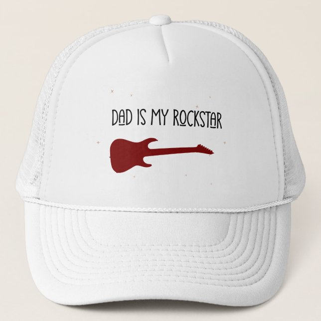 Boné Dad is my rockstar (Frente)
