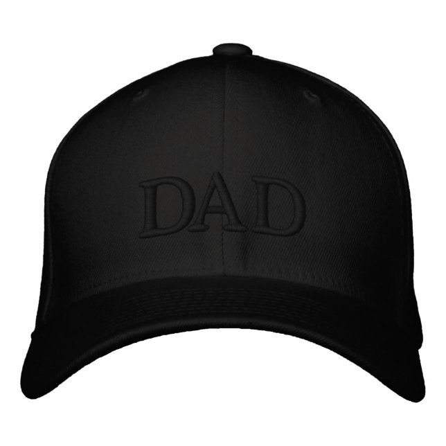 Boné DAD Lettering Hat – Simple Embroidered Style (Frente)