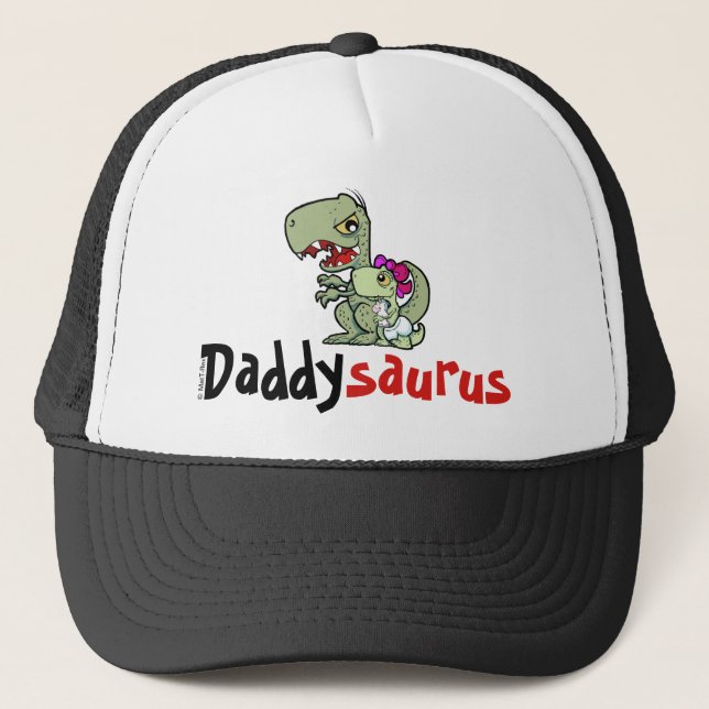 Boné Daddysaurus T-Rex Baby Girl (Frente)