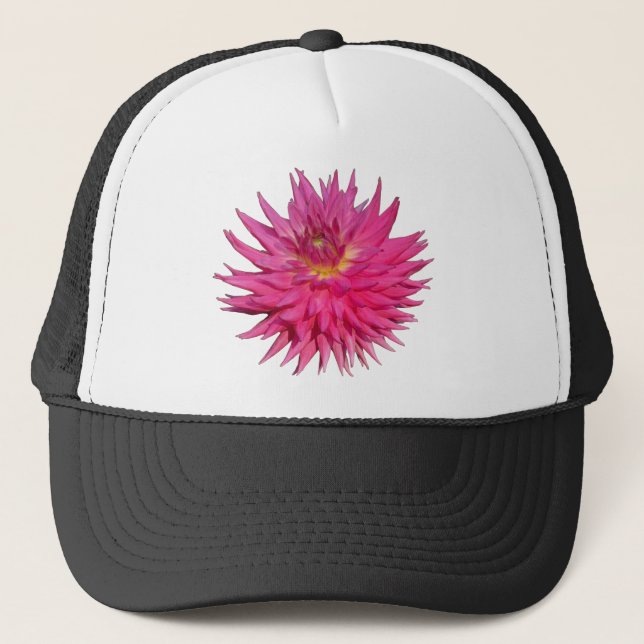 Boné Dahlia Rosa (Frente)
