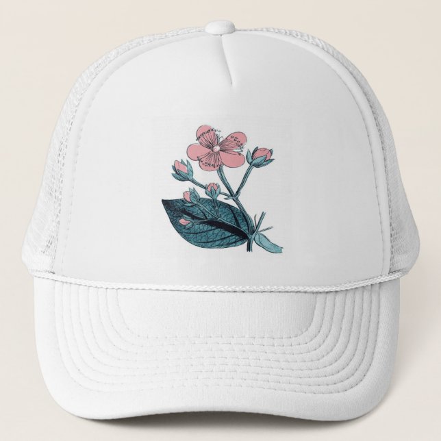 Boné Daîdae Rosa Floral (Frente)