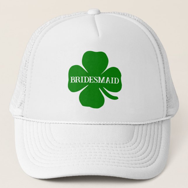 Boné Dama de honra irlandesa despedida de solteira (Frente)