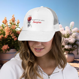 Boné Dama de honra Precisa de uma Sangria despedida de