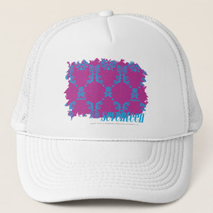 Boné Damasco 2 Aqua-Roxos