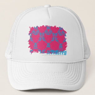 Boné Damasco 3 Aqua-Magentas