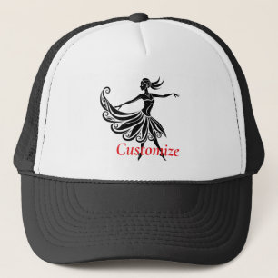 Boné Dançarino Africano Silhouette Art Thunder_Thunder_