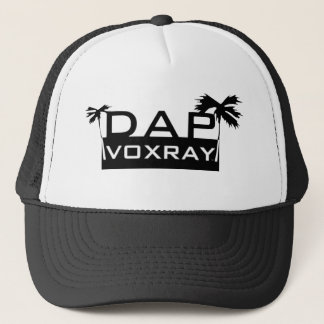 Boné DapVoxray_Logo_Palms_Black_White