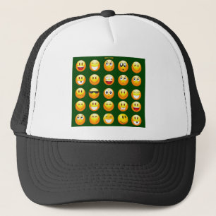 Boné dark green emoji