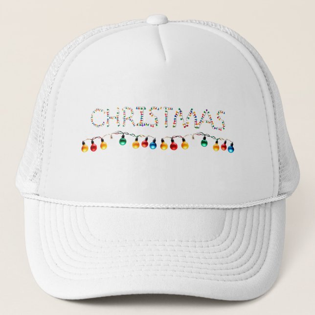 Boné das Luzes de Natal (Frente)