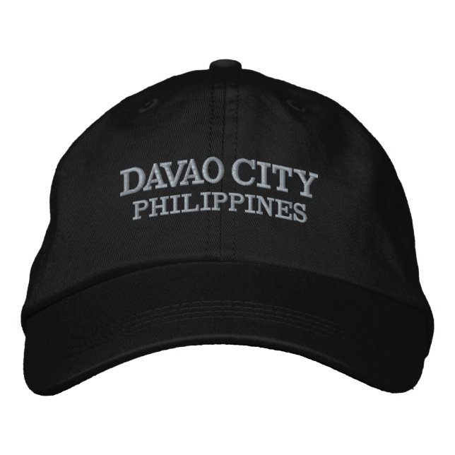 Boné Davao City Philiippines Baseball Hat (Frente)