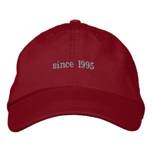 boné de 1995 - personalize seu ano de nascimento