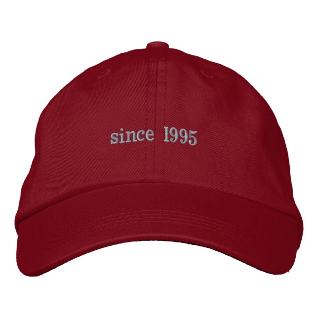 boné de 1995 - personalize seu ano de nascimento (Frente)