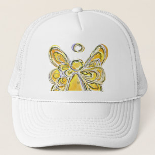 Boné de Arte Personalizada do Anjo Amarelo ou Chap