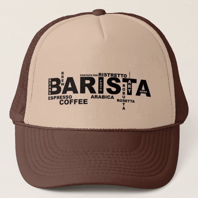 Boné de Barista - design de Barista (Frente)