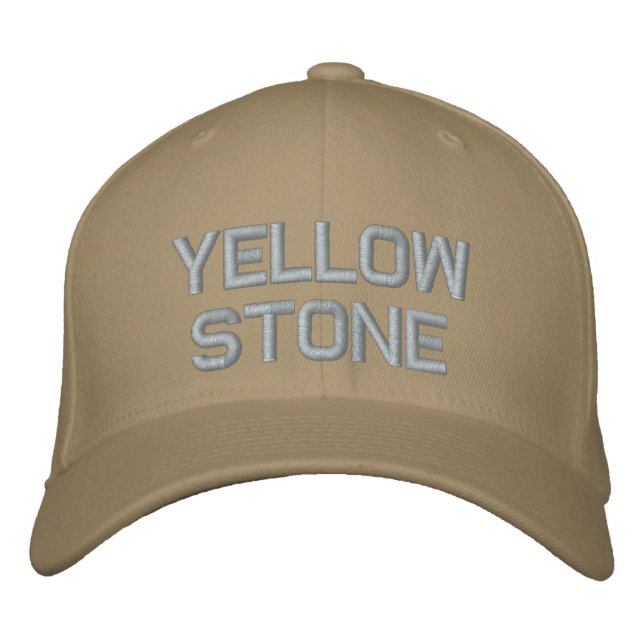 Boné de Baseball Bordado Yellowstone Hat (Frente)
