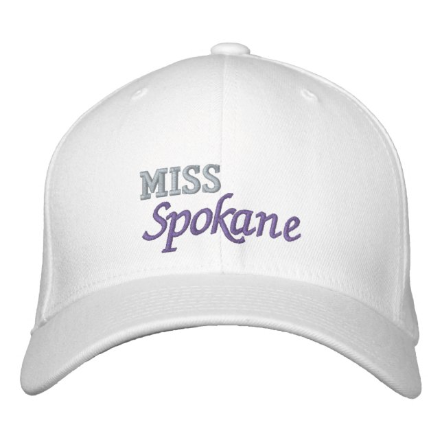Boné de Baseball com Borda Personalizada para Page (Frente)