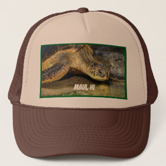 Boné de baseball Maui da Turtle do Mar Verde