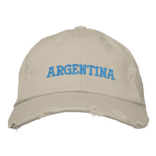 Boné de Beisebol Bordado Argentina