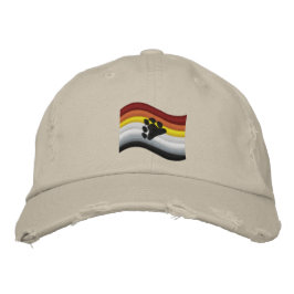 Boné de beisebol bordado com a bandeira do orgulho