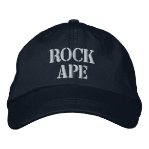 BONÉ de beisebol bordado em APE ROCK