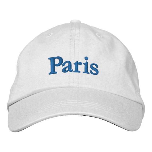 Boné de Beisebol Bordado Paris (Frente)