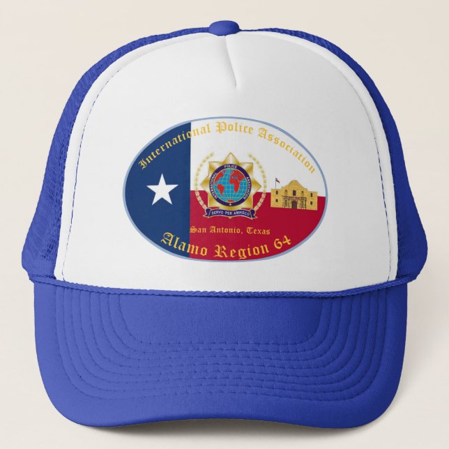 Boné de beisebol com o logotipo da região 64 de (Frente)