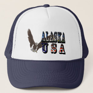 Boné de beisebol de Alaska EUA Eagle