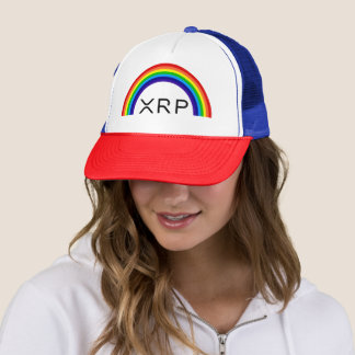 Boné de beisebol do arco-íris XRP Ripple