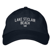 Boné de beisebol Lake St. Clair Beach Michigan