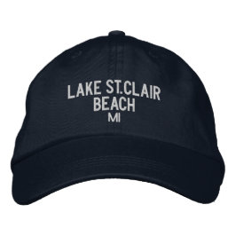 Boné de beisebol Lake St. Clair Beach Michigan