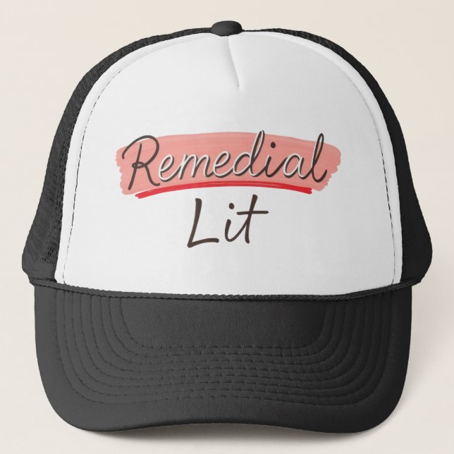 Boné de beisebol Lit Remedial Sublinhado (Frente)