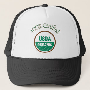 Boné de beisebol orgânico certificado 100% do US