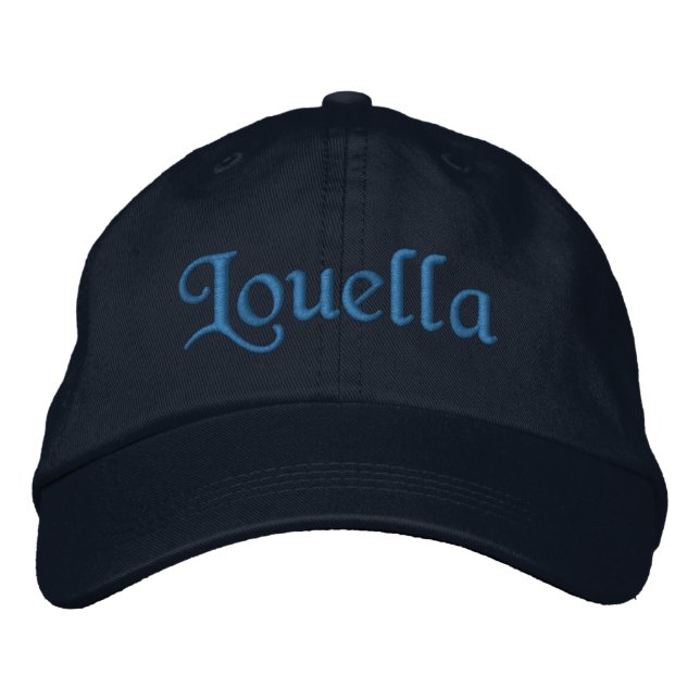 Boné de beisebol personalizado da Louella (Frente)