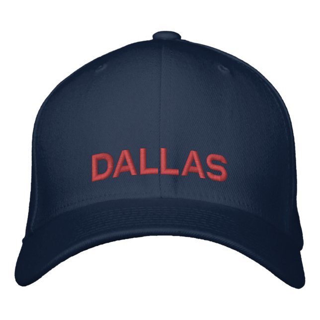 Boné de beisebol Texas ajustável bordado (Frente)