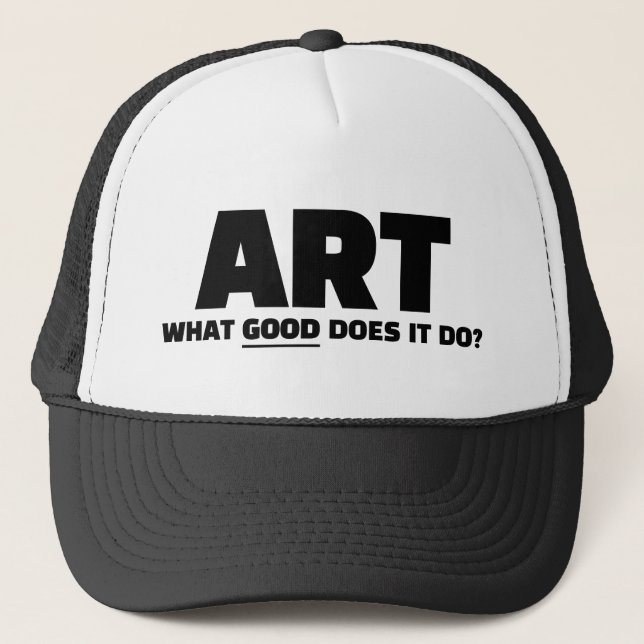 Boné de Caminhão de Arte (Frente)