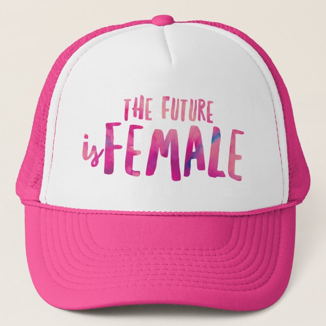 Boné de Caminhoneira O Futuro é Feminino (Frente)