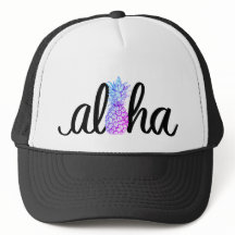Boné de Caminhoneiro Abacaxi Aloha